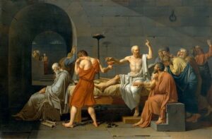 A morte de Socrates - Jacques Louis David